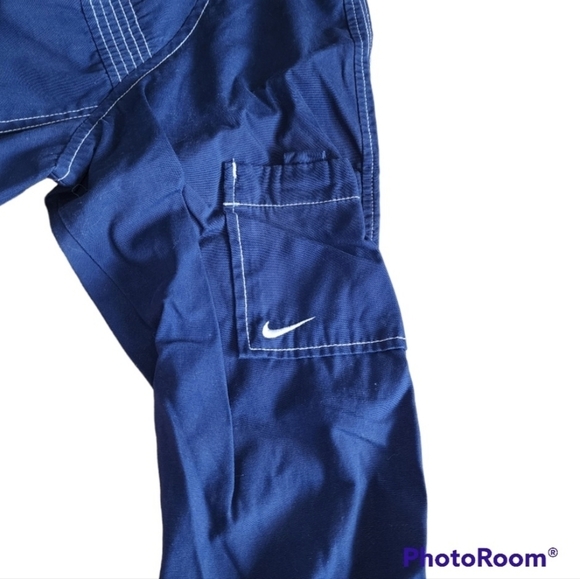 Vintage Women's Nike Jacket Lightweight Blue Sz Small 90's Y2K Retro Streetwear - Picture 3 of 8